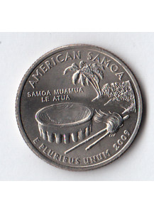 2009 - Quarto di dollaro Stati Uniti American Samoa (P) Filadelfia